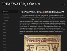 Tablet Screenshot of freakwater.net